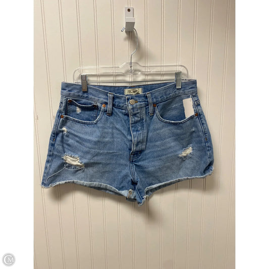 Shorts By Madewell In Blue Denim, Size: 4