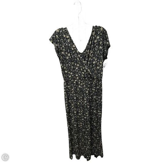 Jumpsuit By Style And Company In Floral Print, Size: M