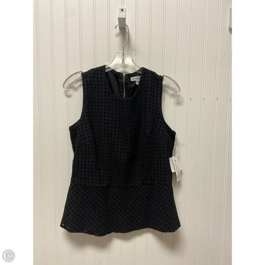 Top Sleeveless By Liz Claiborne In Black, Size: M