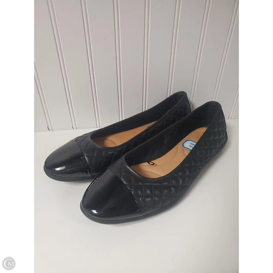 Shoes Flats By Time And Tru In Black, Size: 12