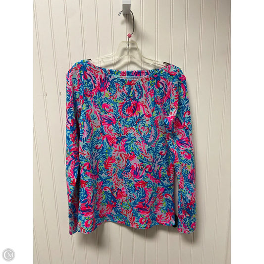 Top Long Sleeve Designer By Lilly Pulitzer In Multi-colored, Size: S
