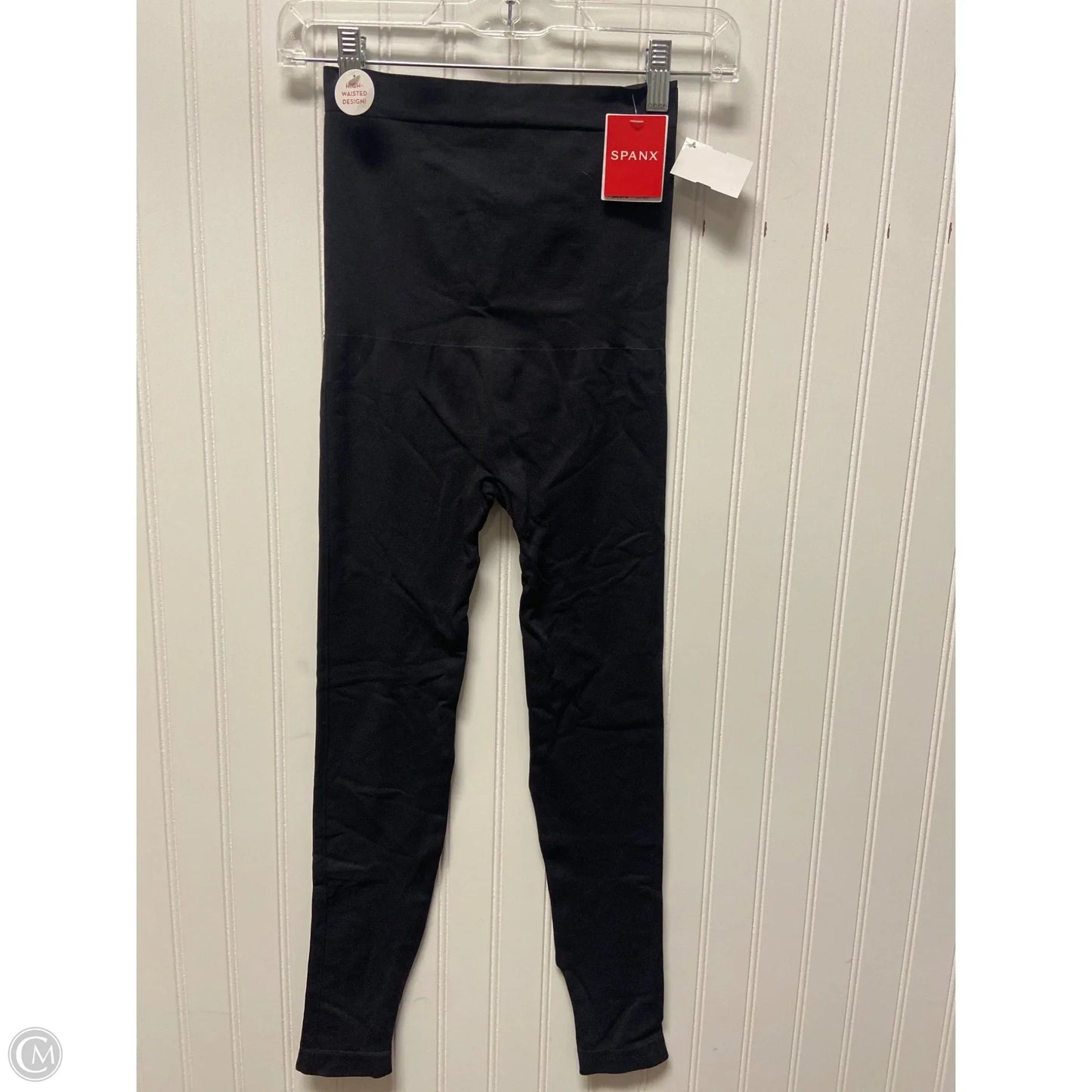 Athletic Leggings By Spanx In Black, Size: Sp