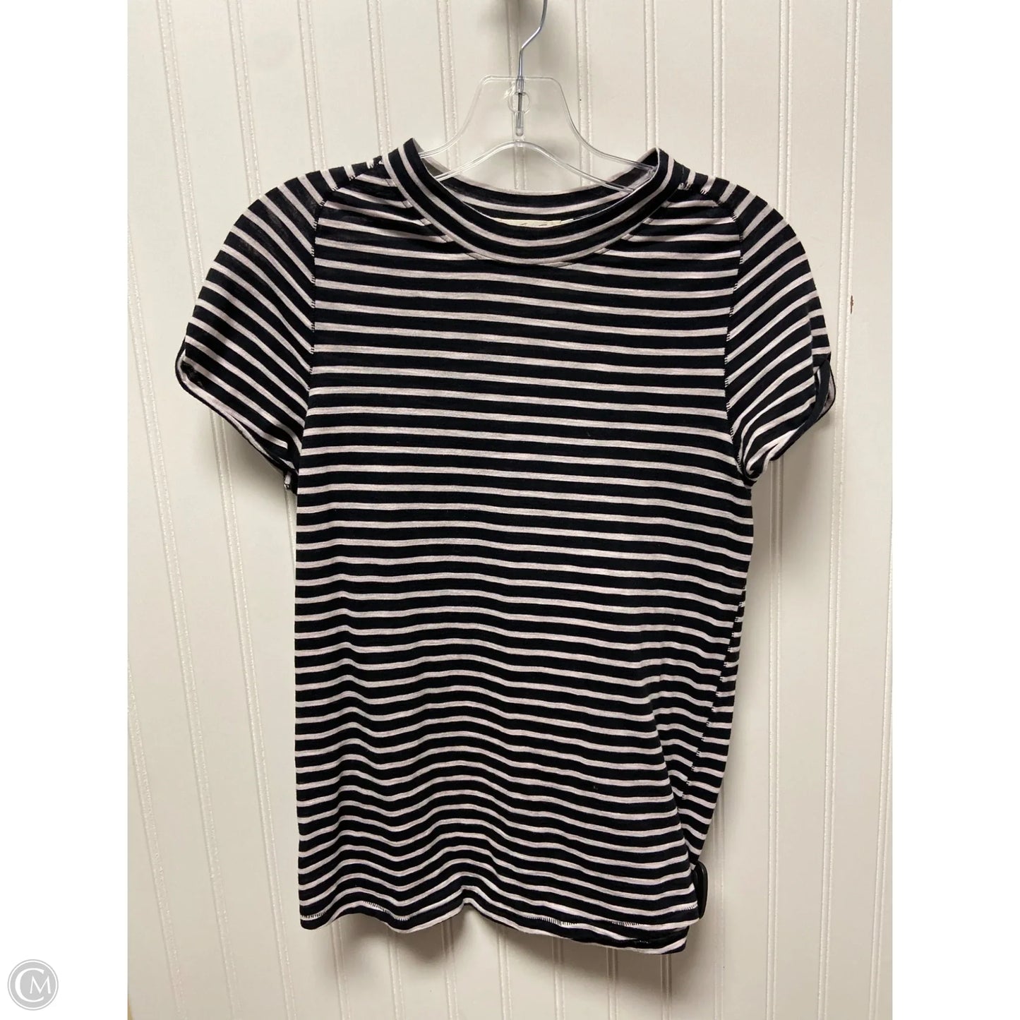 Top Short Sleeve Basic By We The Free In Striped Pattern, Size: L