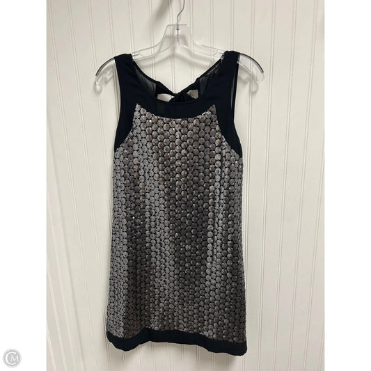 Dress Party Short By Victorias Secret In Black & Silver, Size: Sp