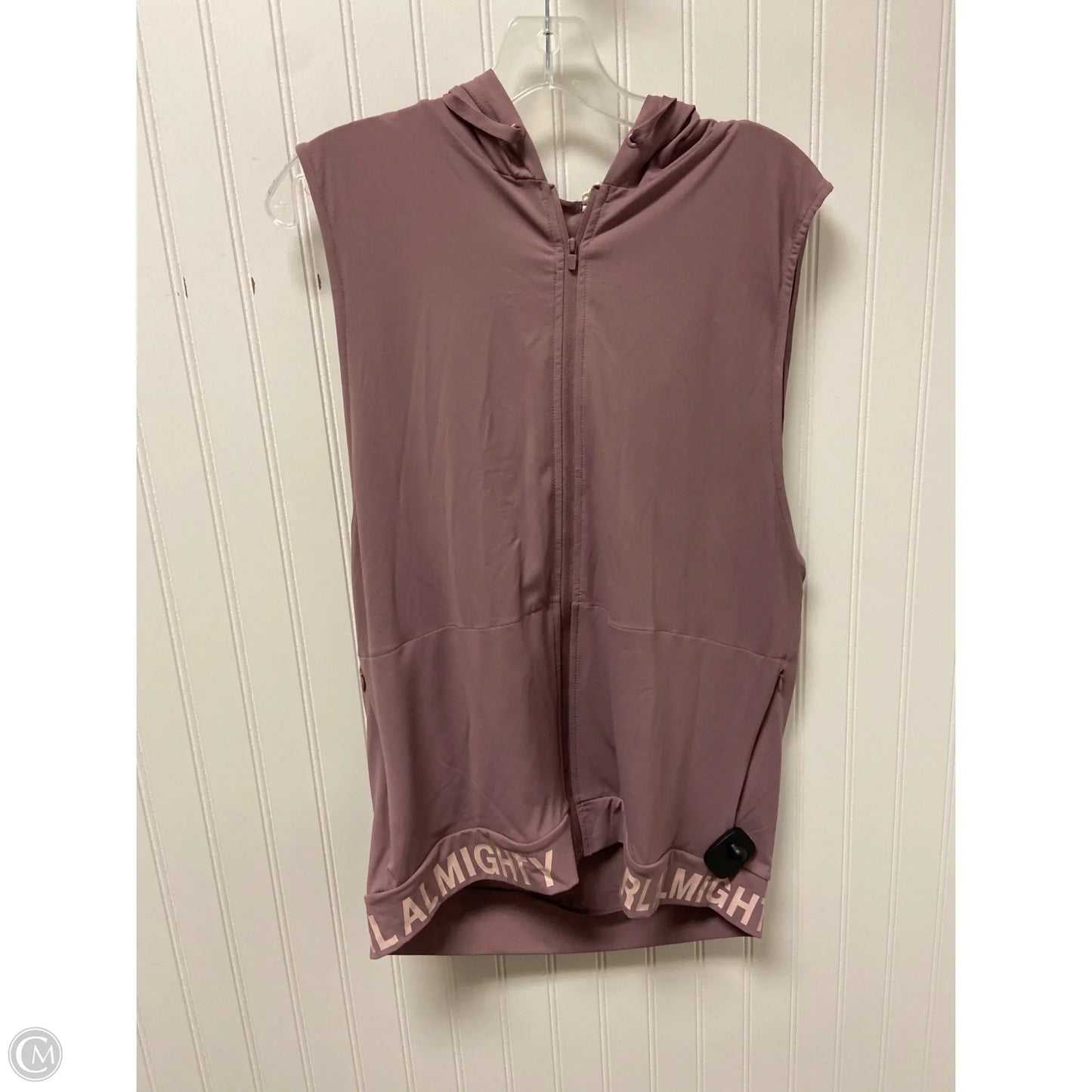 Athletic Jacket By Fabletics In Purple, Size: M