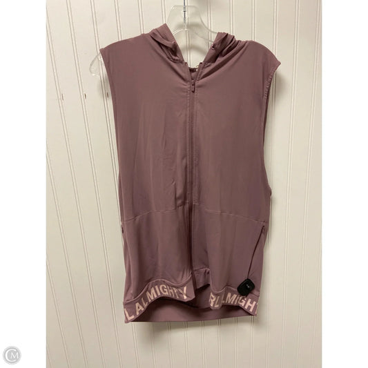Athletic Jacket By Fabletics In Purple, Size: M
