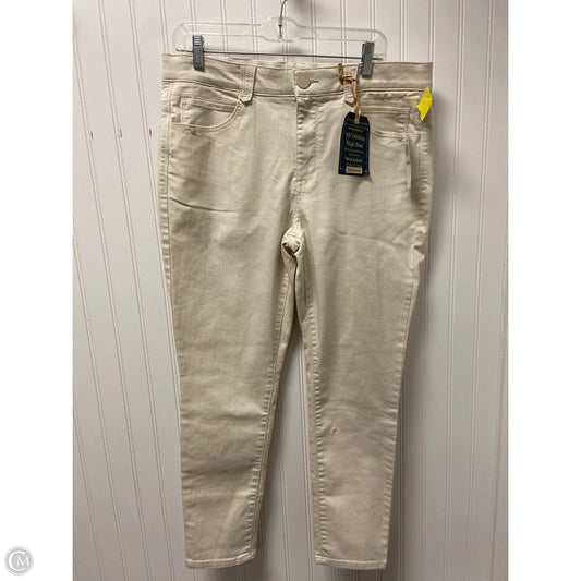 Jeans Skinny By Democracy In Beige, Size: 14p