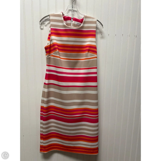 Dress Work By Calvin Klein In Striped Pattern, Size: S