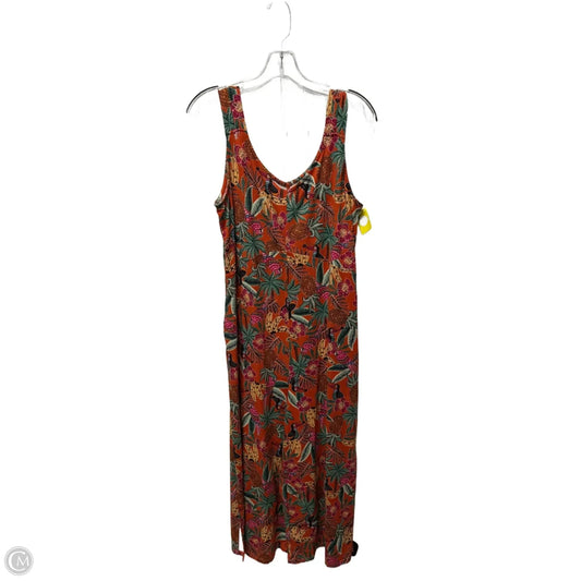 Jumpsuit By Cuddl Duds In Orange, Size: M