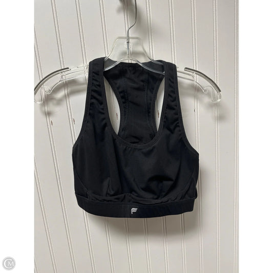 Athletic Bra By Fabletics In Black, Size: S