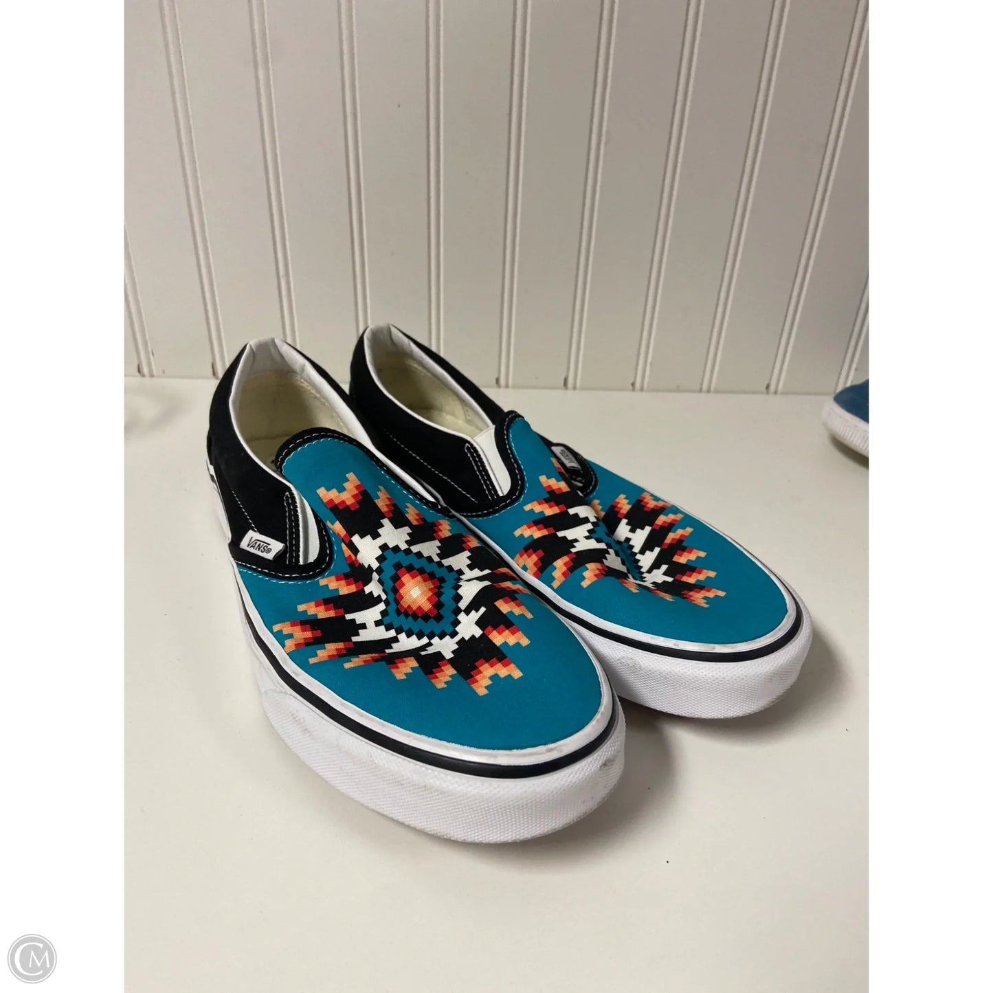 Shoes Sneakers By Vans In Blue, Size: 11