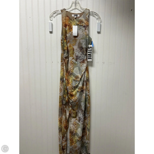 Dress Casual Maxi By Steve Madden In Green & Yellow, Size: S
