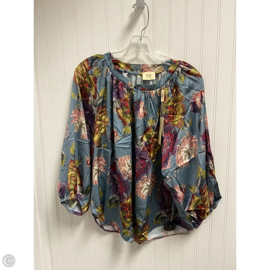 Top Long Sleeve By Elie Tahari In Floral Print, Size: Sp