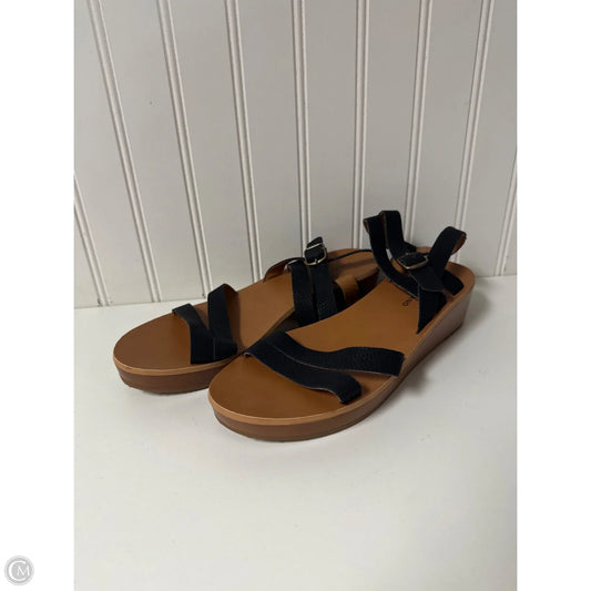 Sandals Flats By Lucky Brand In Black, Size: 7