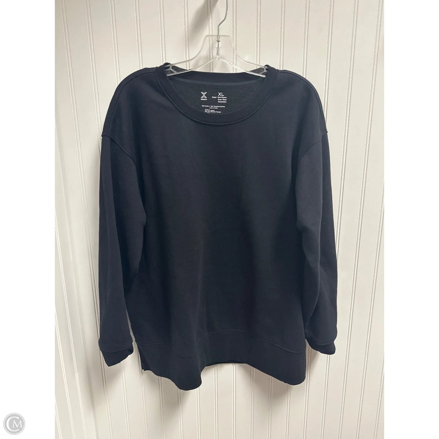 Sweater By Xersion In Black, Size: Xl