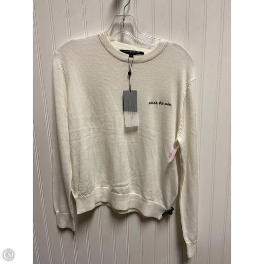 Sweater By French Connection In White, Size: S