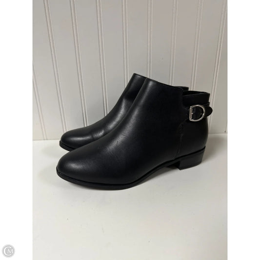 Boots Ankle Heels By St Johns Bay In Black, Size: 8.5