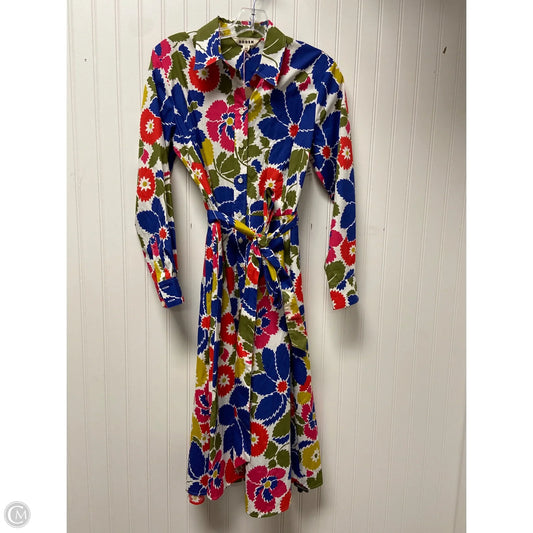 Dress Casual Maxi By Boden In Floral Print, Size: Mp