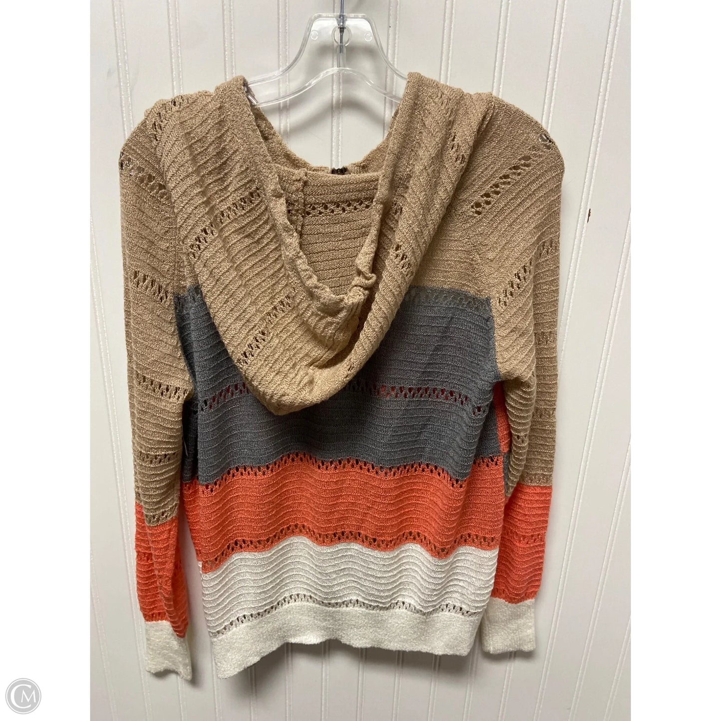 Sweater Cardigan By Umgee In Beige, Size: S