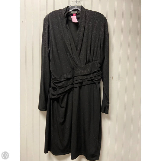Dress Party Short By Vince Camuto In Black, Size: Xl