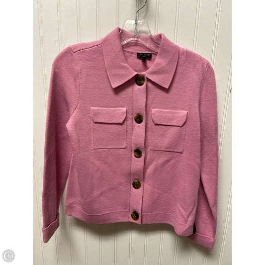 Sweater Cardigan By Talbots In Pink, Size: Sp