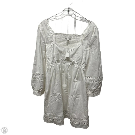 Dress Casual Short By Banana Republic In White, Size: S