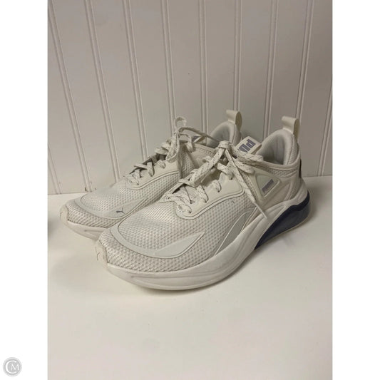 Shoes Athletic By Puma In Cream & Purple, Size: 9
