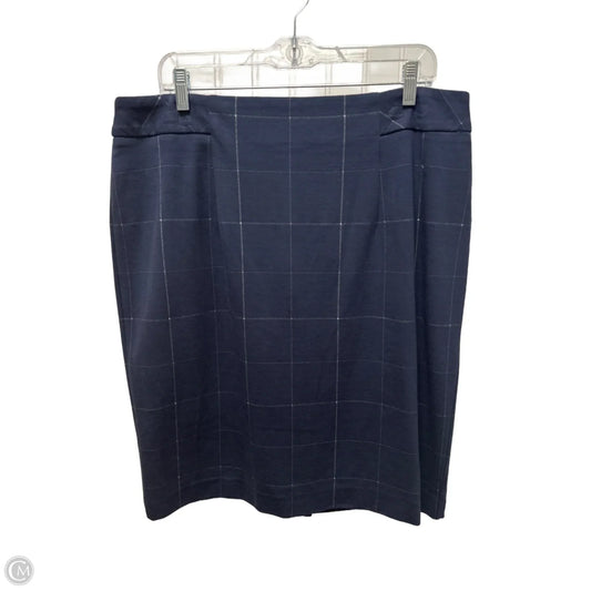 Skirt Mini & Short By On 34th In Blue, Size: 14