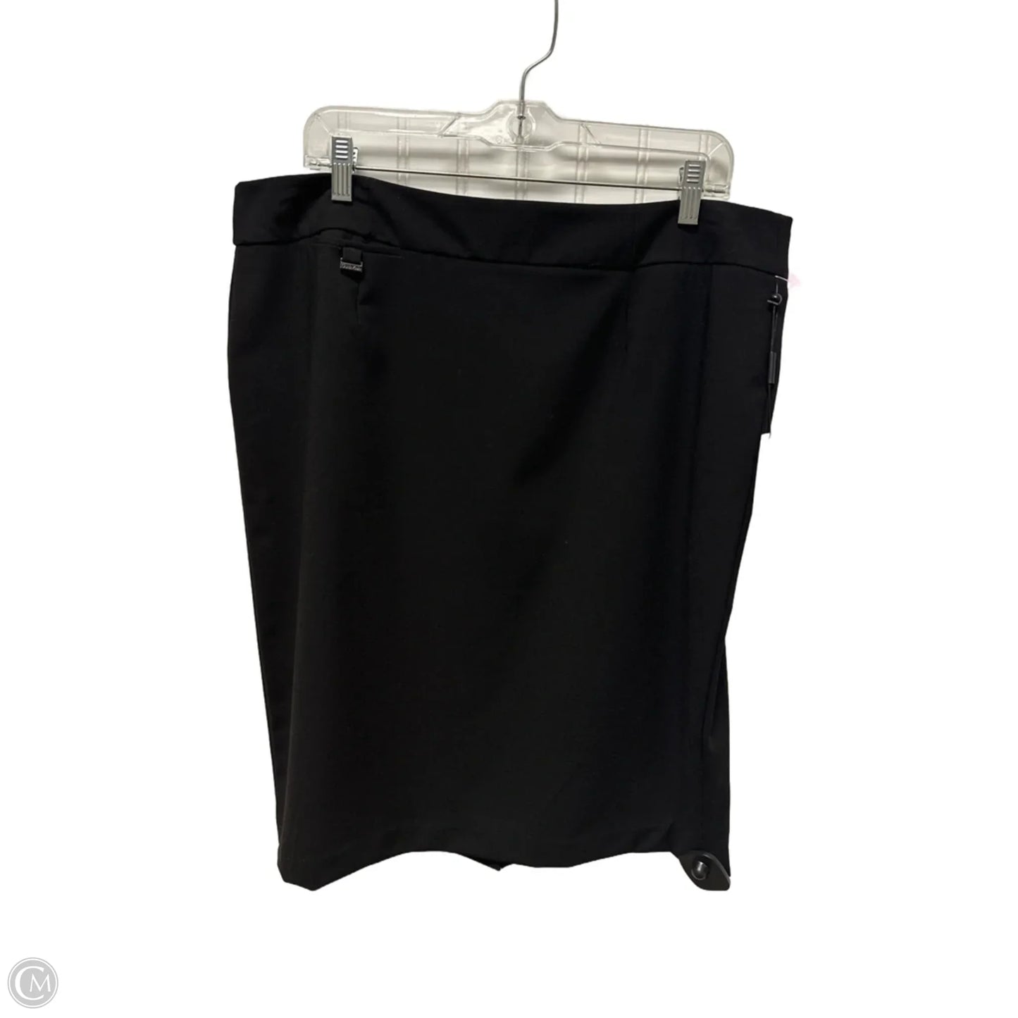 Skirt Mini & Short By Calvin Klein In Black, Size: 16