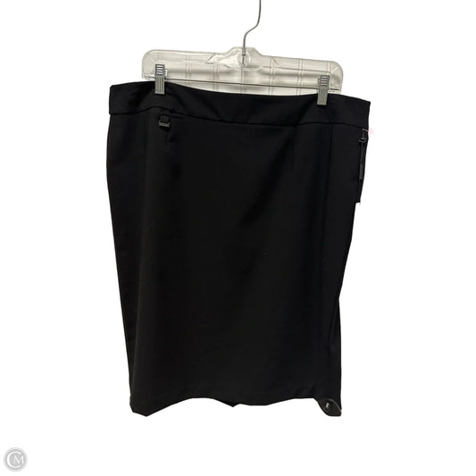 Skirt Mini & Short By Calvin Klein In Black, Size: 16
