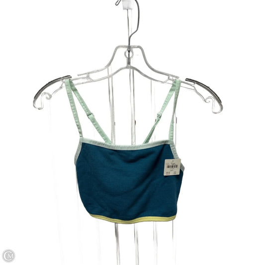 Athletic Bra By Anthropologie In Teal, Size: M