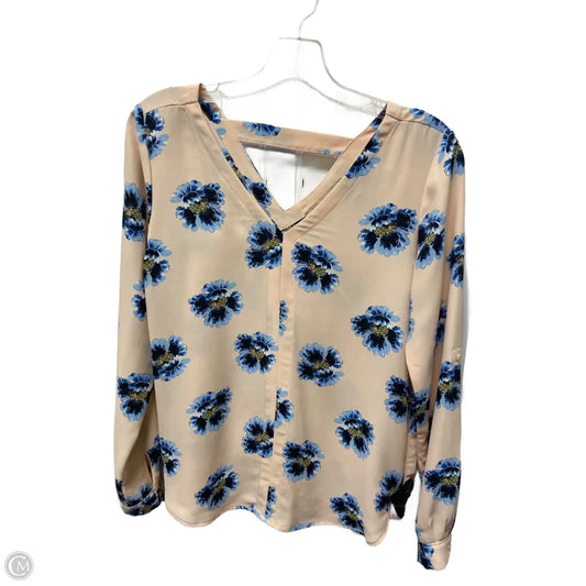 Top Long Sleeve By Loft In Pink, Size: Xxs