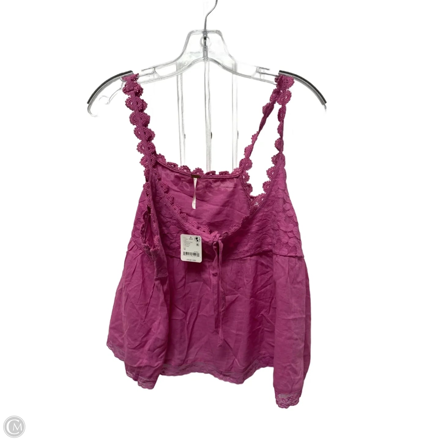 Top Sleeveless By Free People In Purple, Size: M