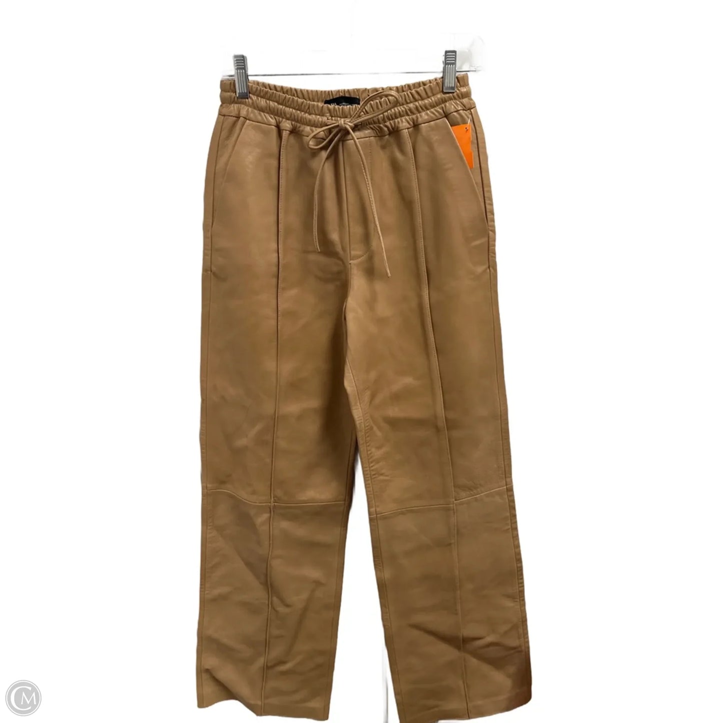 Pants Wide Leg By Zara In Tan, Size: 2