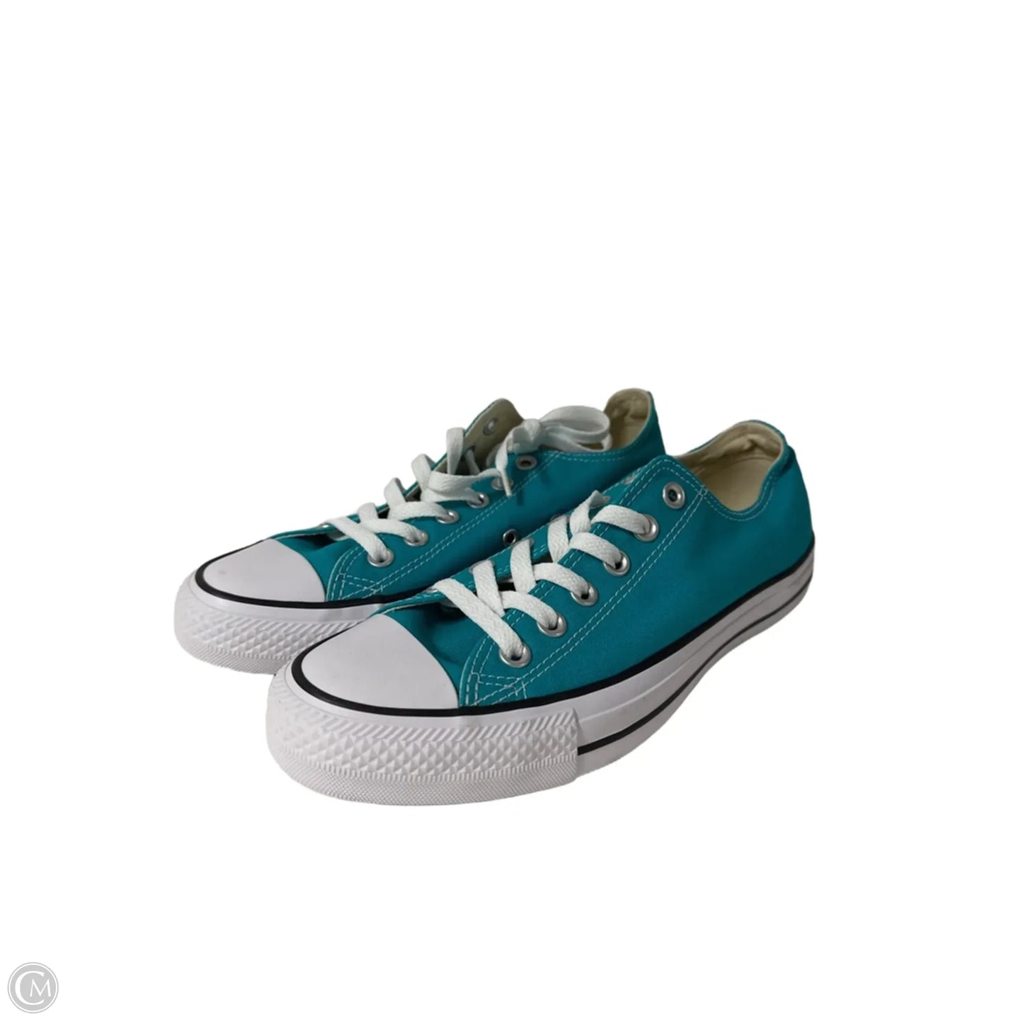 Shoes Sneakers By Converse In Teal, Size: 8