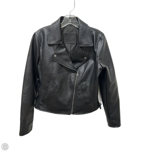 Jacket Moto By Levis In Black, Size: Sp