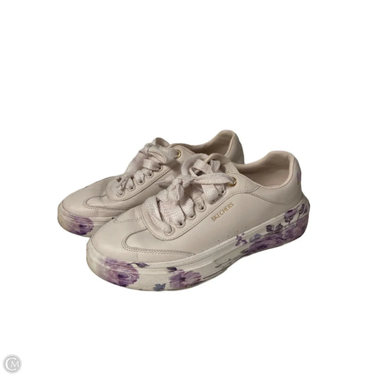 Shoes Sneakers By Skechers In Pink & Purple, Size: 9