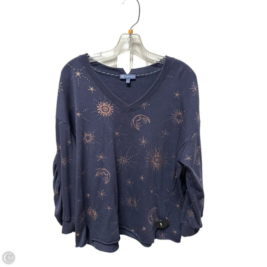 Sweater By Democracy In Navy, Size: L