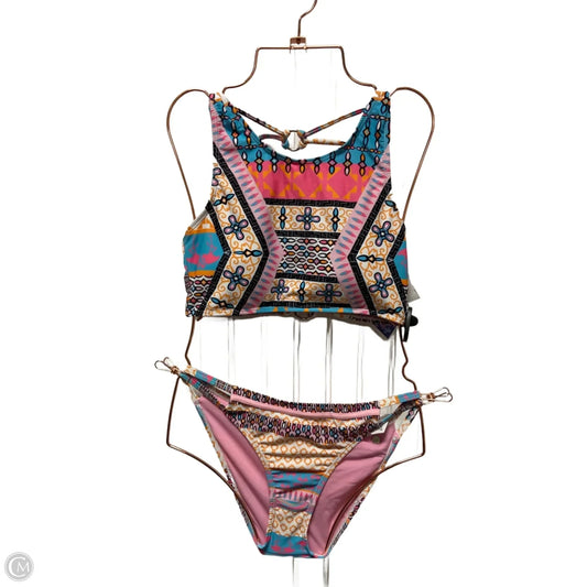 Swimsuit 2pc By Clothes Mentor In Multi-colored, Size: M