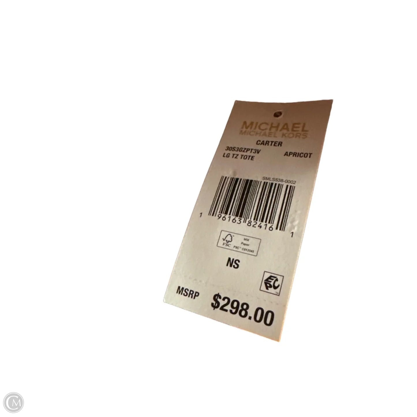 Tote Designer By Michael Kors, Size: Large