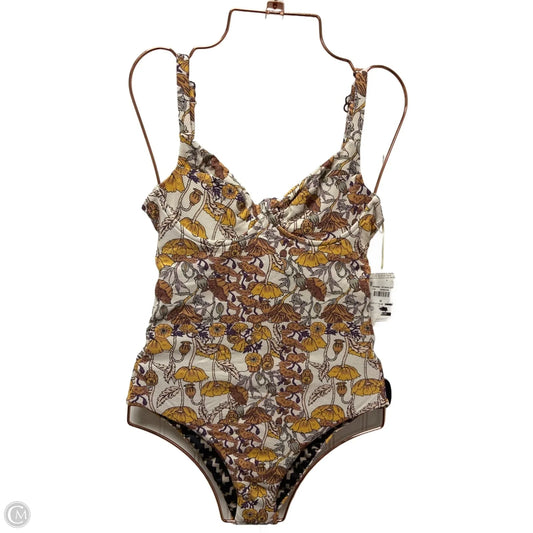 Swimsuit By Clothes Mentor In Floral Print, Size: M