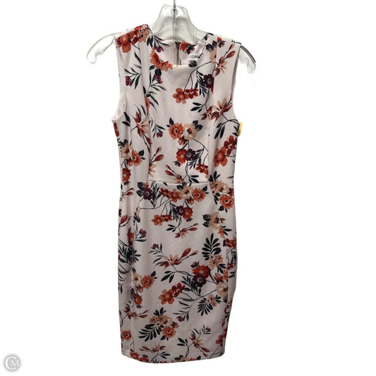 Dress Work By Calvin Klein In Pink, Size: Xs