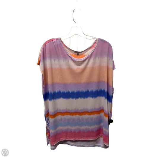 Top Short Sleeve By White Birch In Multi-colored, Size: 2x
