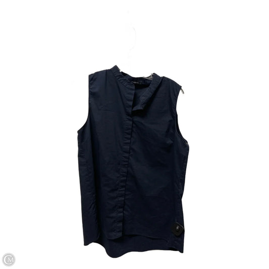 Top Sleeveless Basic By Tahari In Navy, Size: M