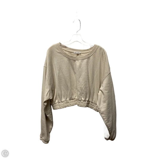 Sweater By Good American In Beige, Size: Xl