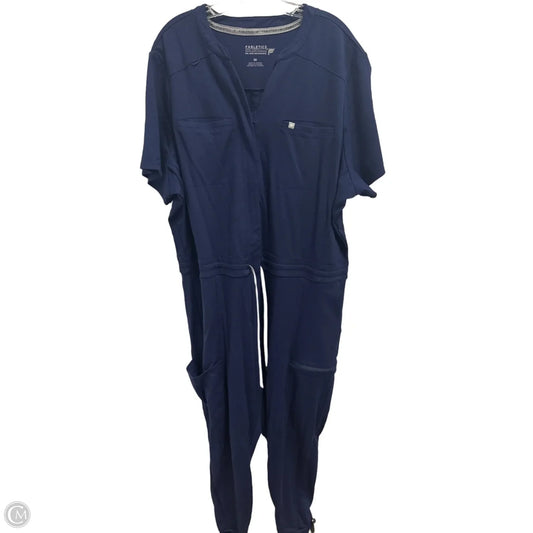 Jumpsuit By Fabletics In Navy, Size: 3x
