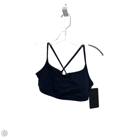 Athletic Bra By Fabletics In Blue, Size: M