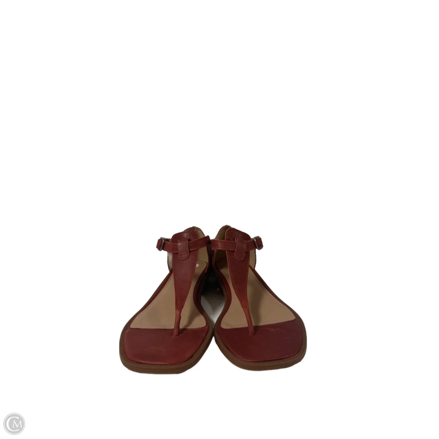 Sandals Flats By Lucky Brand In Red, Size: 9.5