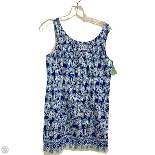 Dress Designer By Lilly Pulitzer In Blue & White, Size: Xs