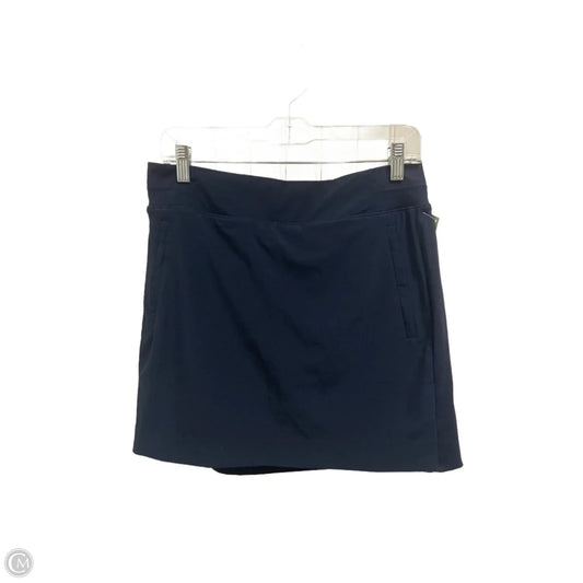 Athletic Skort By Athleta In Navy, Size: 10